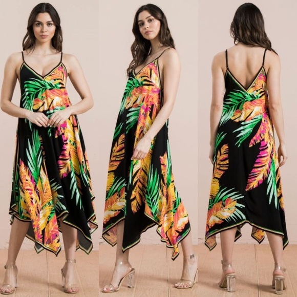 Flying Tomato Dresses & Skirts - 🏝 Tropical Maxi Midi Summer Dress (A)
